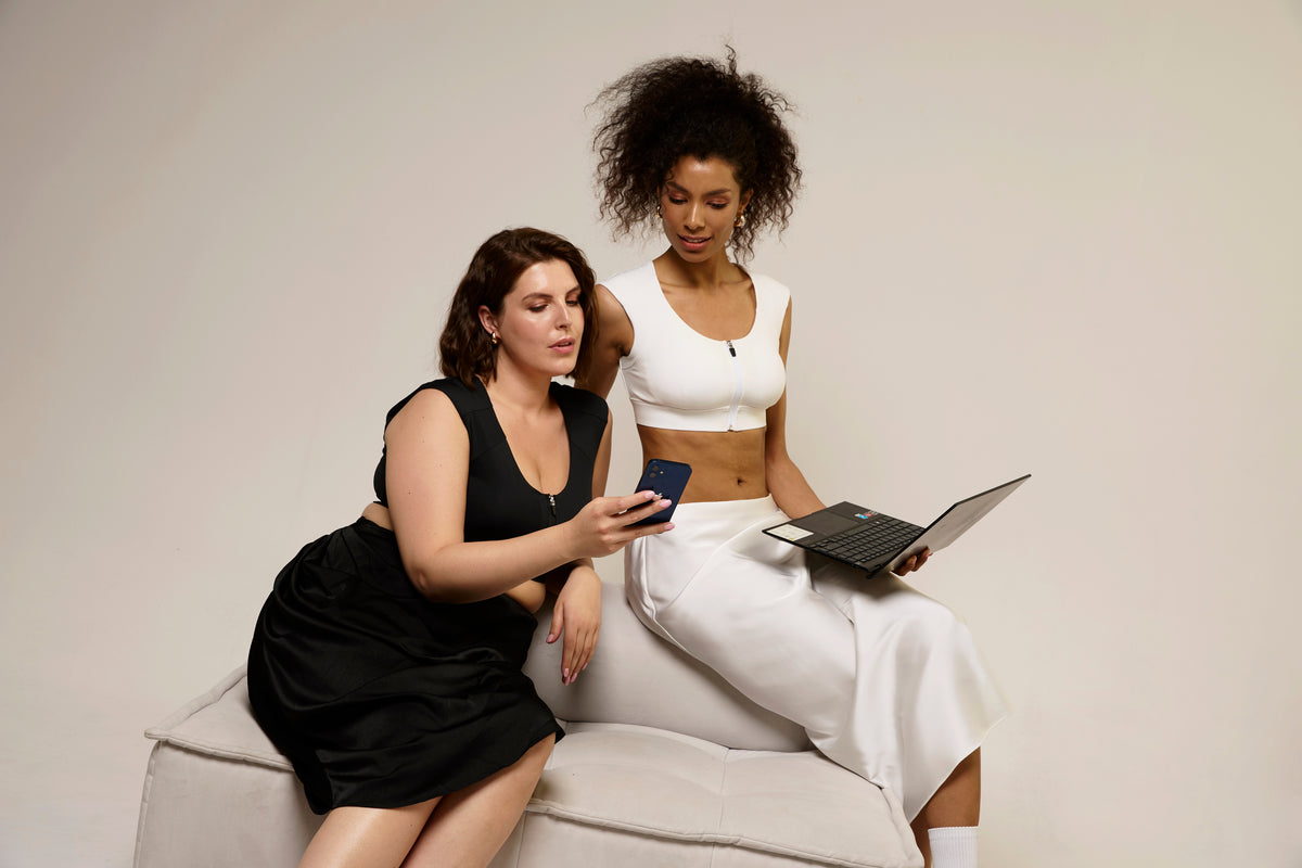 The Etalon posture bra, highlighting a versatile fit and everyday back support.